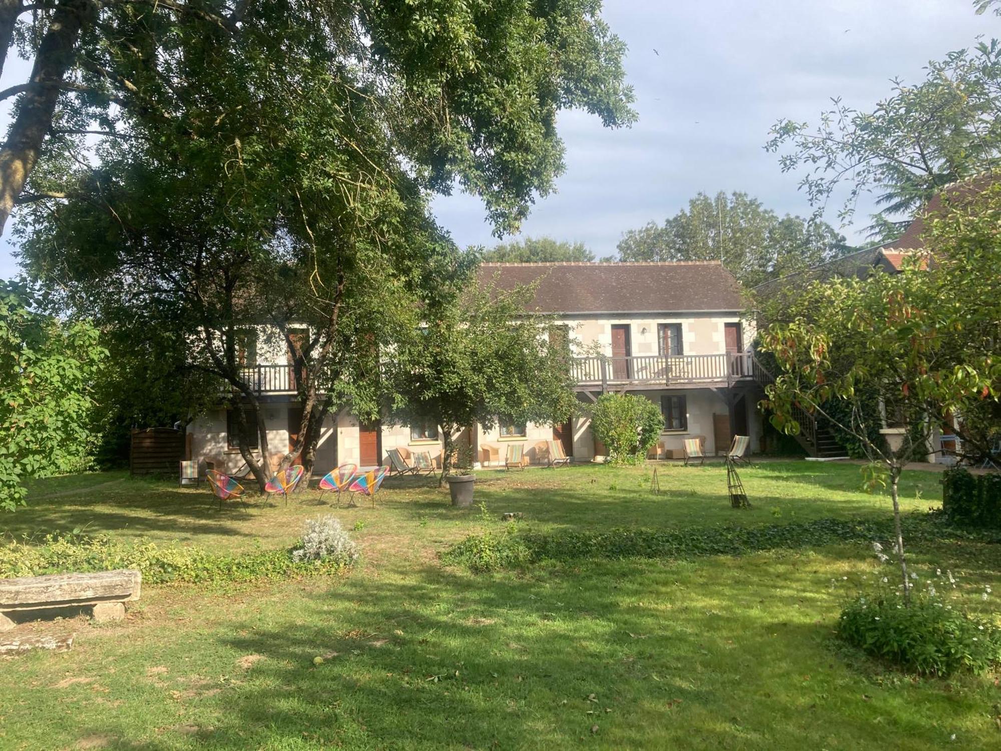 Logis Auberge De Launay Limeray Экстерьер фото