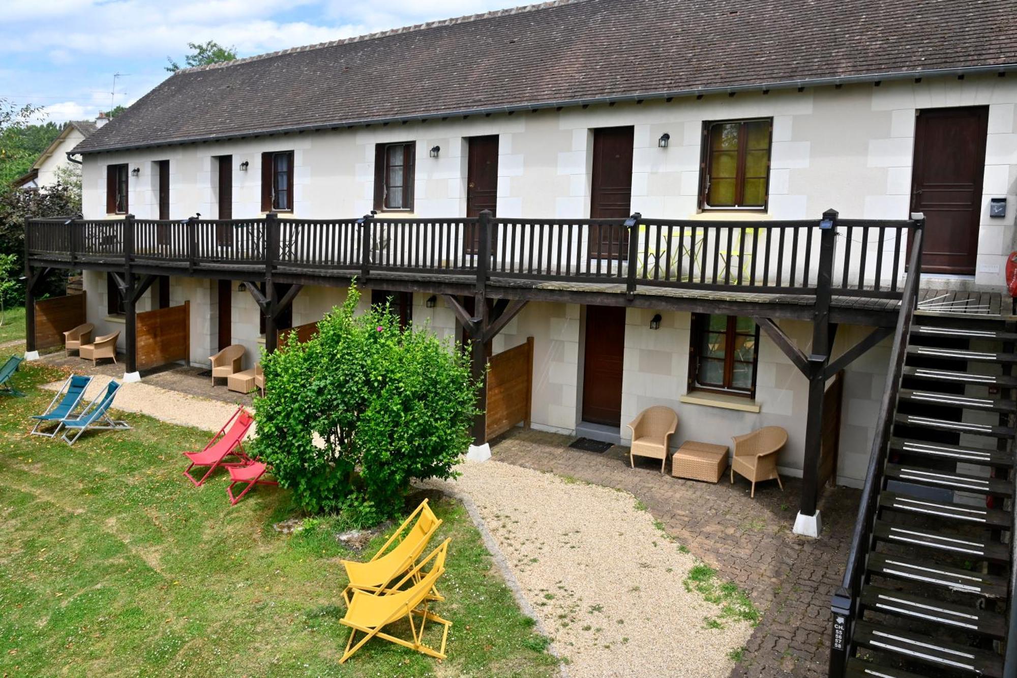 Logis Auberge De Launay Limeray Экстерьер фото